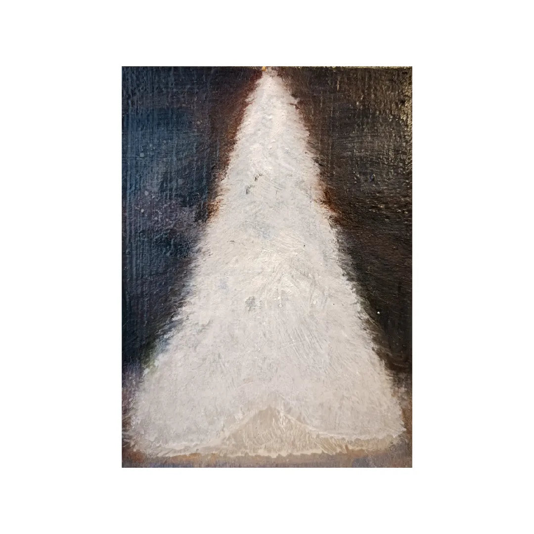 “小さな雪のクリスマスツリー”