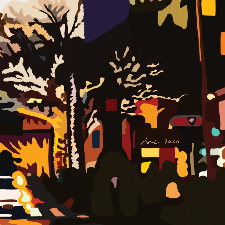 omotesando street -city night-