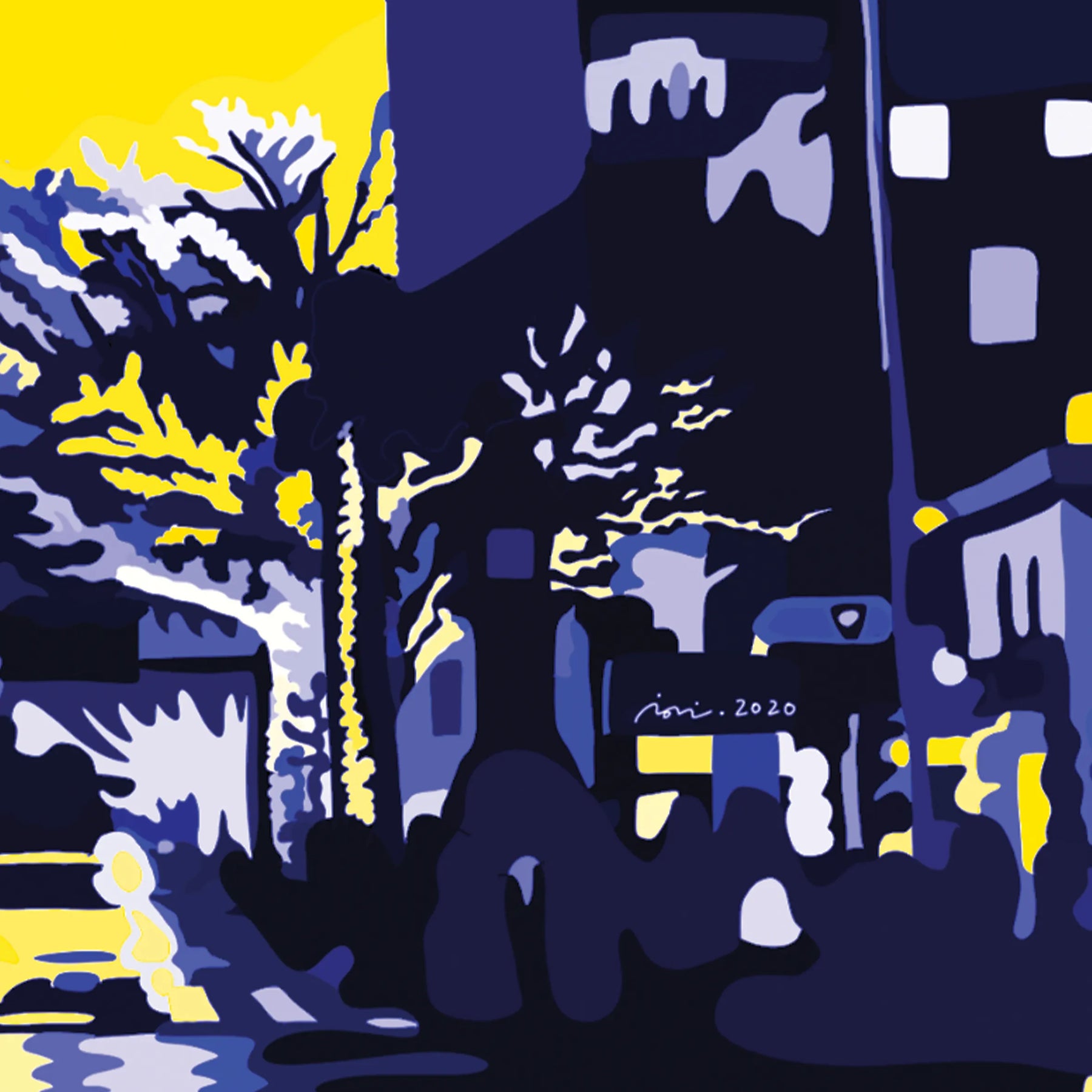 omotesando street -city night-